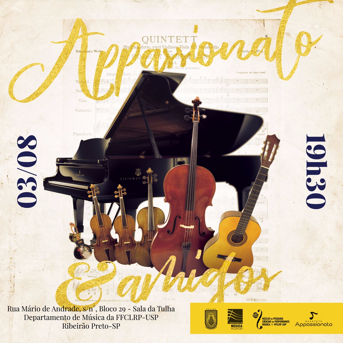 Sala de Concertos da Tulha na USP Ribeirão Preto sedia recital de piano  neste domingo (29) - Jornal Amanhecer
